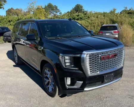 Black 2021 GMC Yukon XL Denali Sport Utility 4D for sale in Elkridge, MD