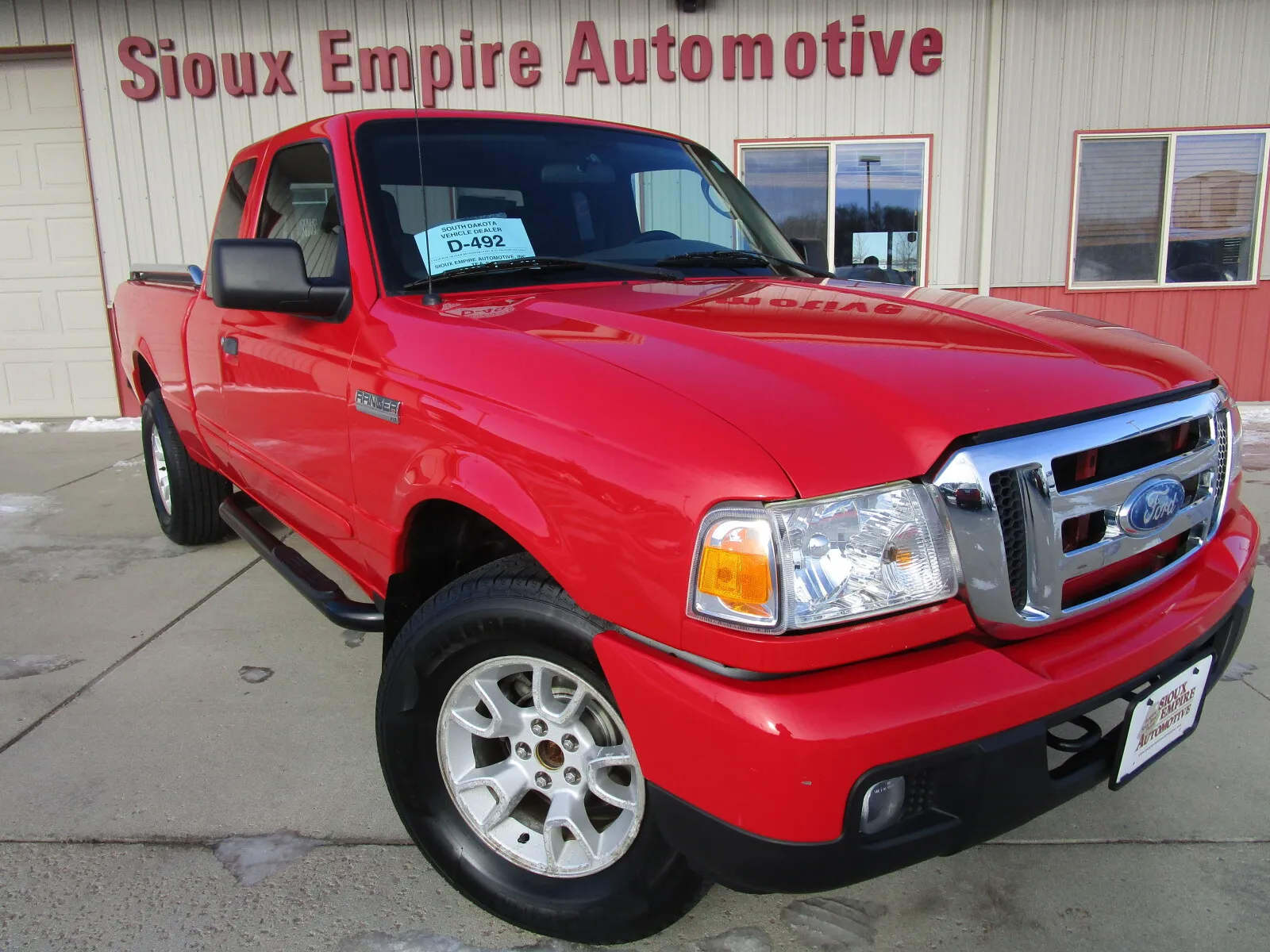 Red 2007 FORD TRUCK RANGER EXT CAB XLT for sale in Tea, SD