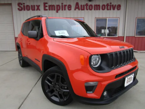 Orange 2021 JEEP RENEGADE Latitude for sale in Tea, SD