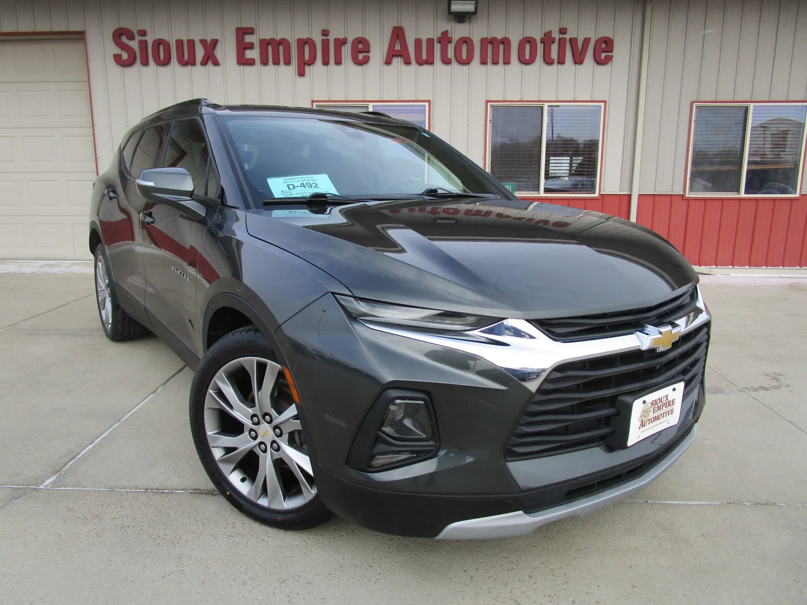 Gray 2019 Chevrolet Blazer 3LT for sale in Tea, SD