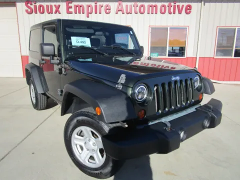 Green 2010 JEEP WRANGLER Sport for sale in Tea, SD