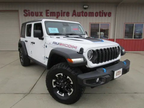 White 2024 JEEP WRANGLER Rubicon for sale in Tea, SD
