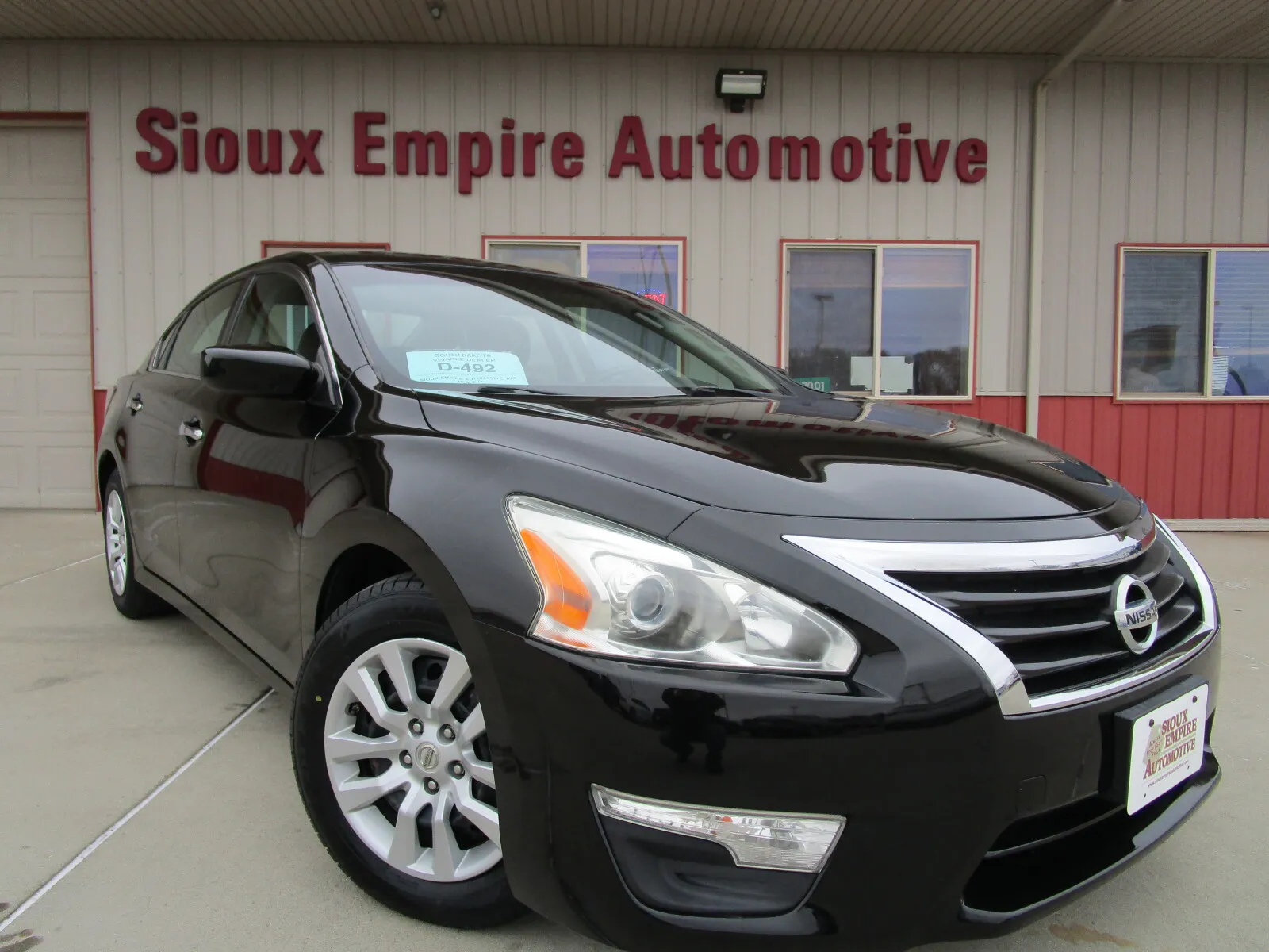 Black 2015 NISSAN ALTIMA S for sale in Tea, SD