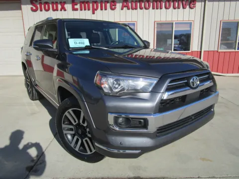 Gray 2022 TOYOTA 4RUNNER Limited for sale in Tea, SD