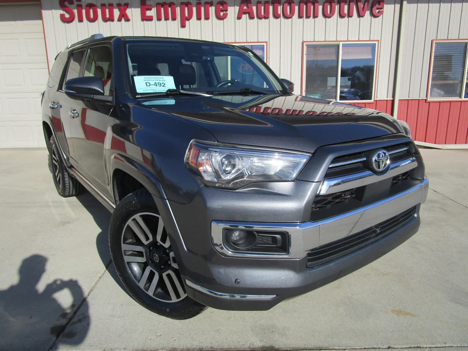 Gray 2022 TOYOTA 4RUNNER Limited for sale in Tea, SD