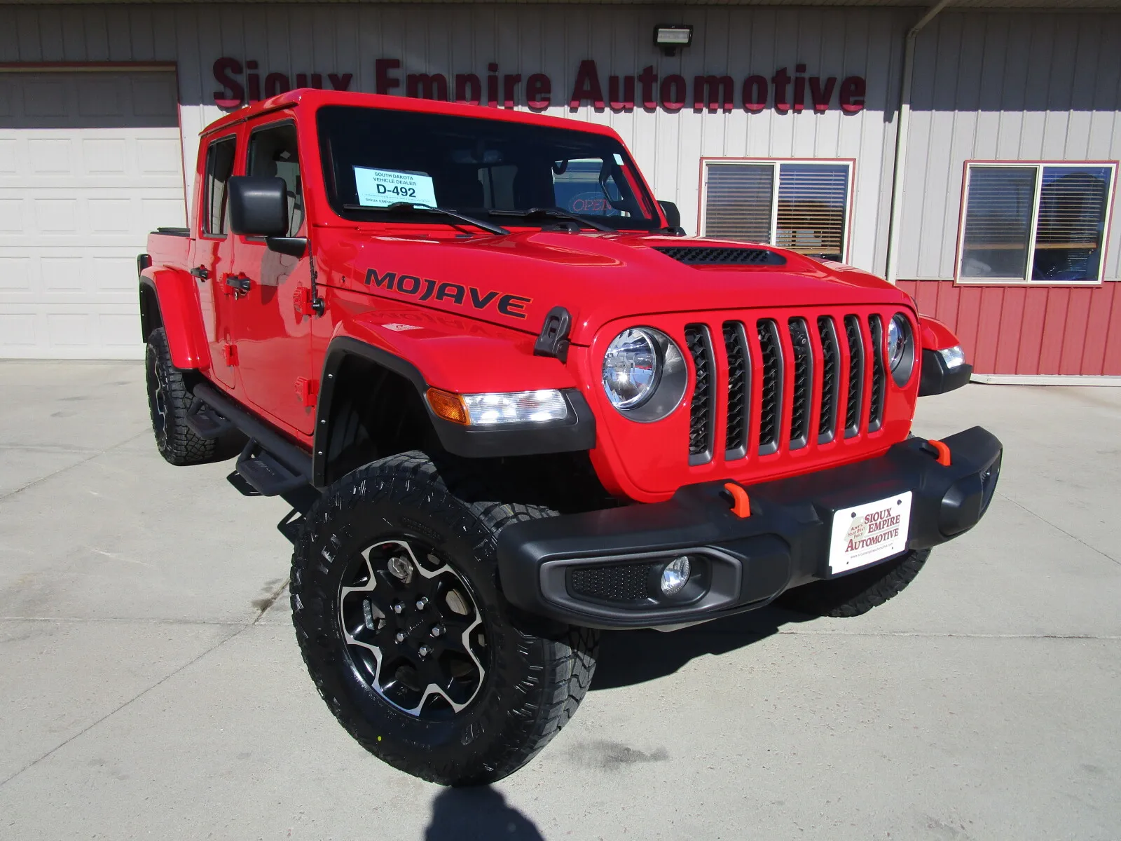 Red 2022 JEEP Gladiator Mojave for sale in Tea, SD