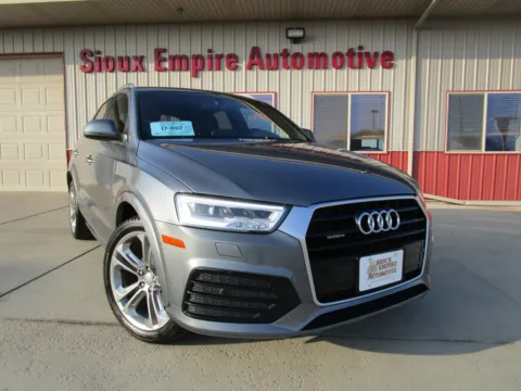Gray 2017 AUDI Q3 Prestige for sale in Tea, SD