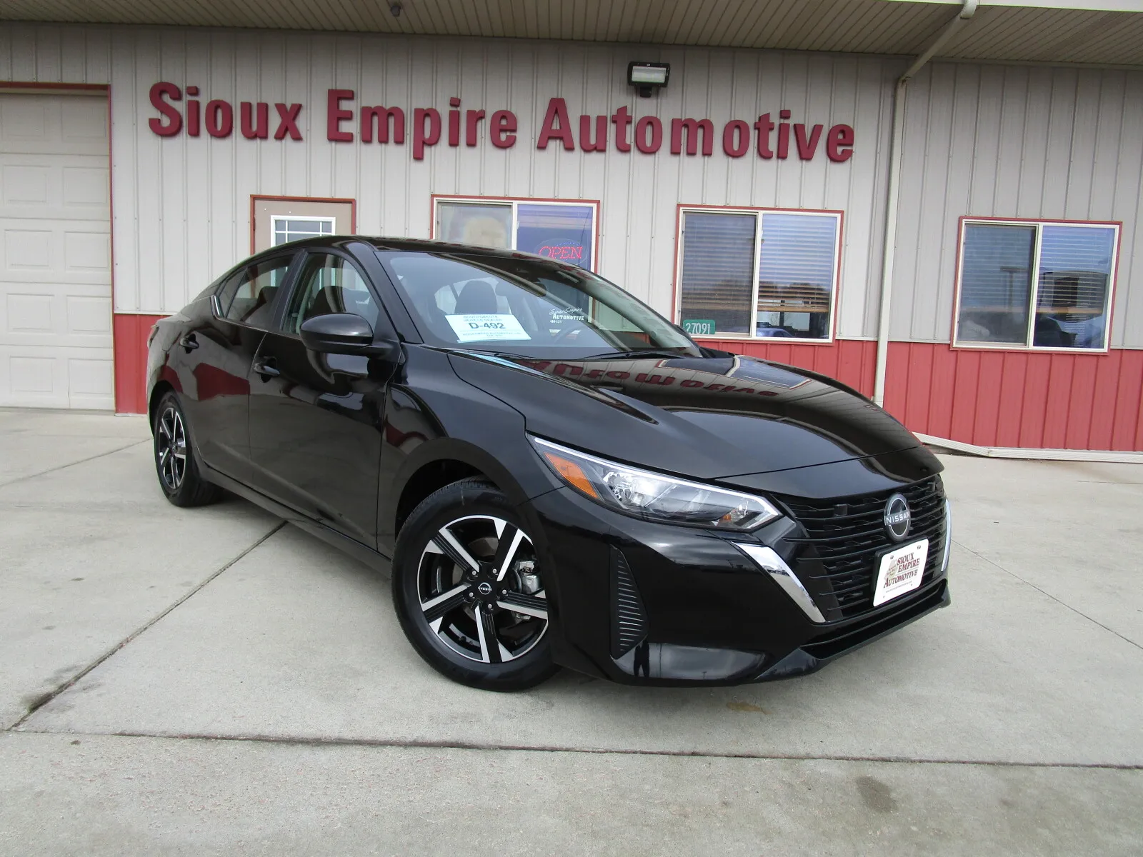 Black 2025 NISSAN Sentra SV for sale in Tea, SD