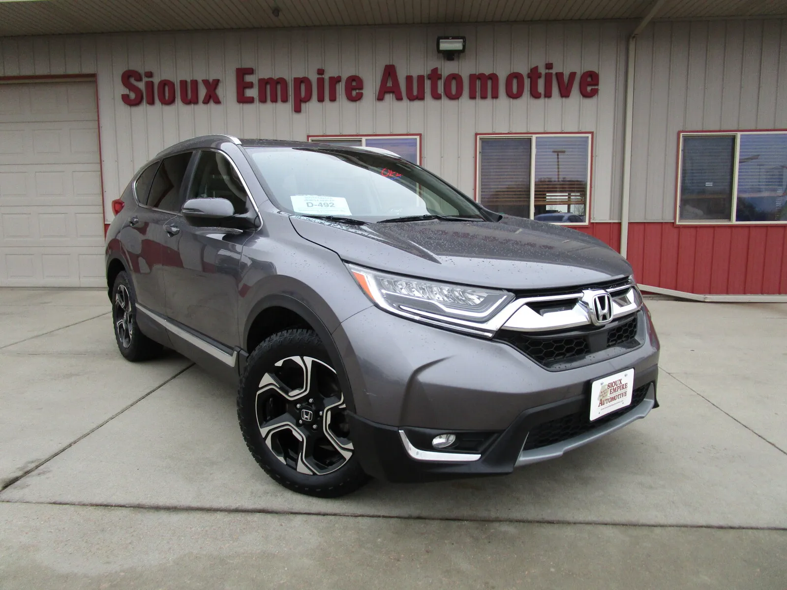 Gray 2018 HONDA CR-V Touring for sale in Tea, SD