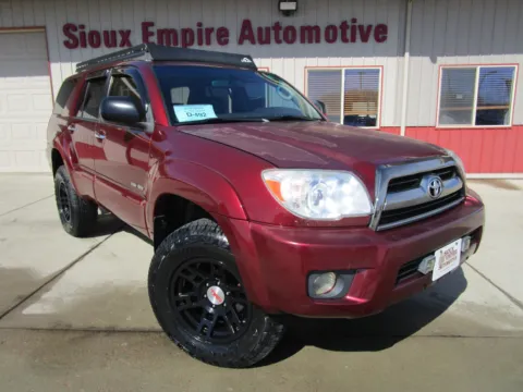 Purple 2007 TOYOTA 4RUNNER SR5 for sale in Tea, SD