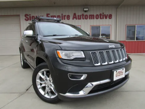 Black 2015 JEEP Grand Cherokee Summit for sale in Tea, SD