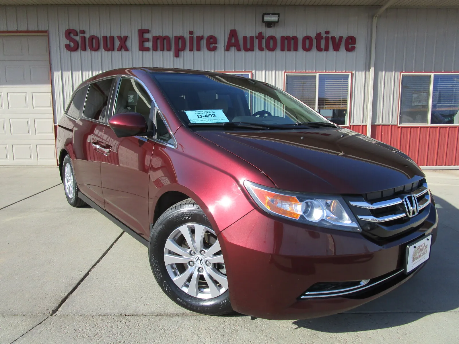 2016 HONDA Odyssey SE for sale in Tea, SD