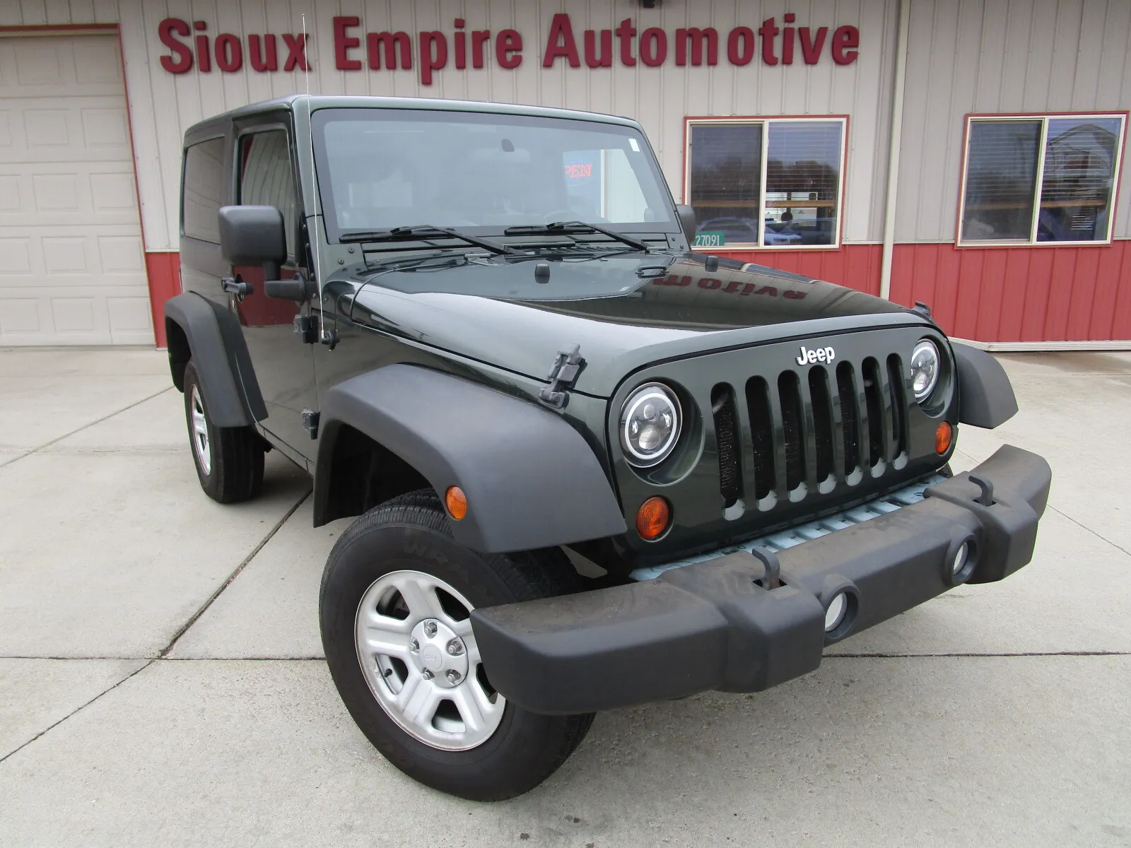 Green 2010 JEEP WRANGLER Sport for sale in Tea, SD