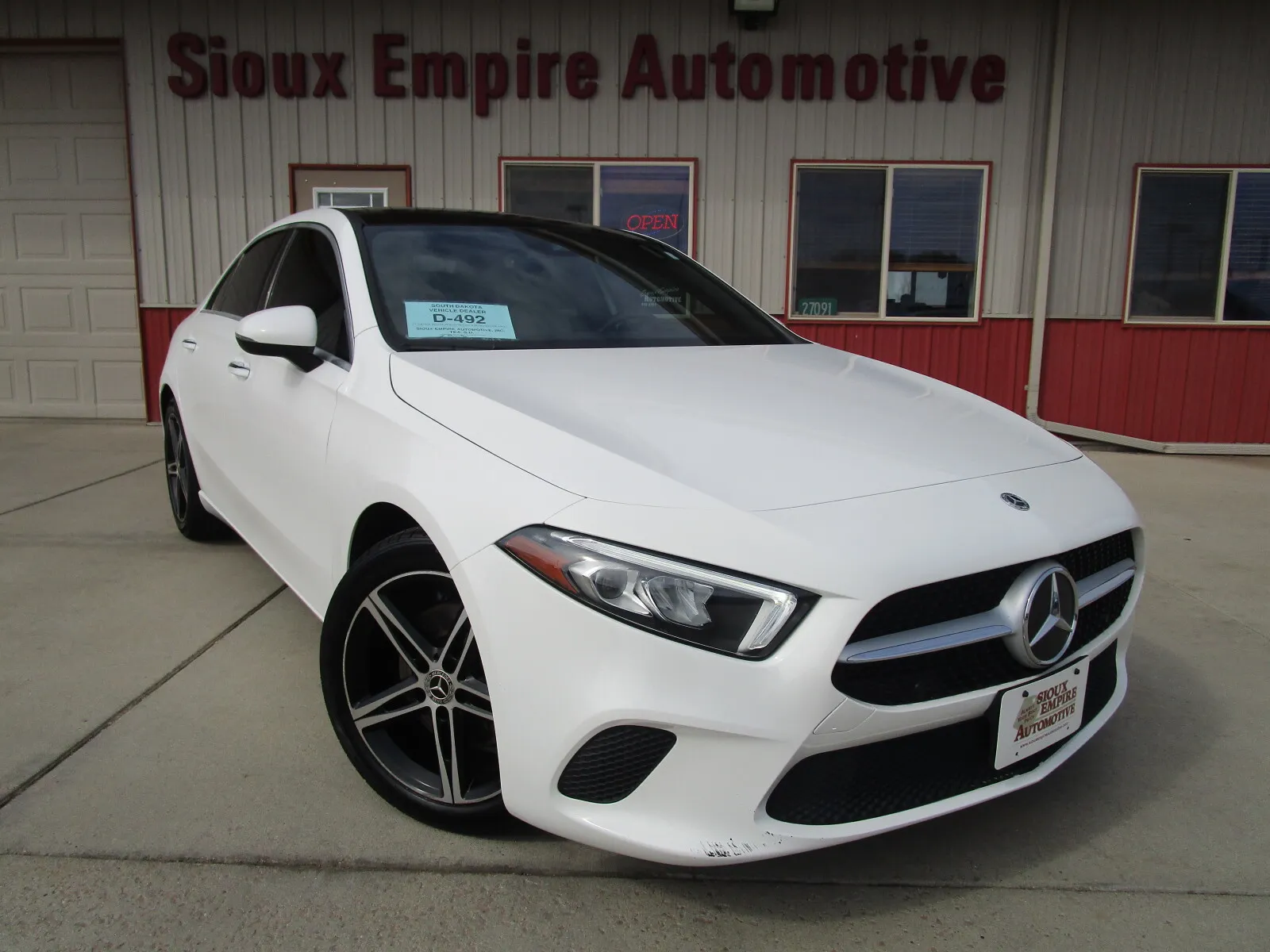 White 2022 MERCEDES-BENZ A-Class A220 for sale in Tea, SD