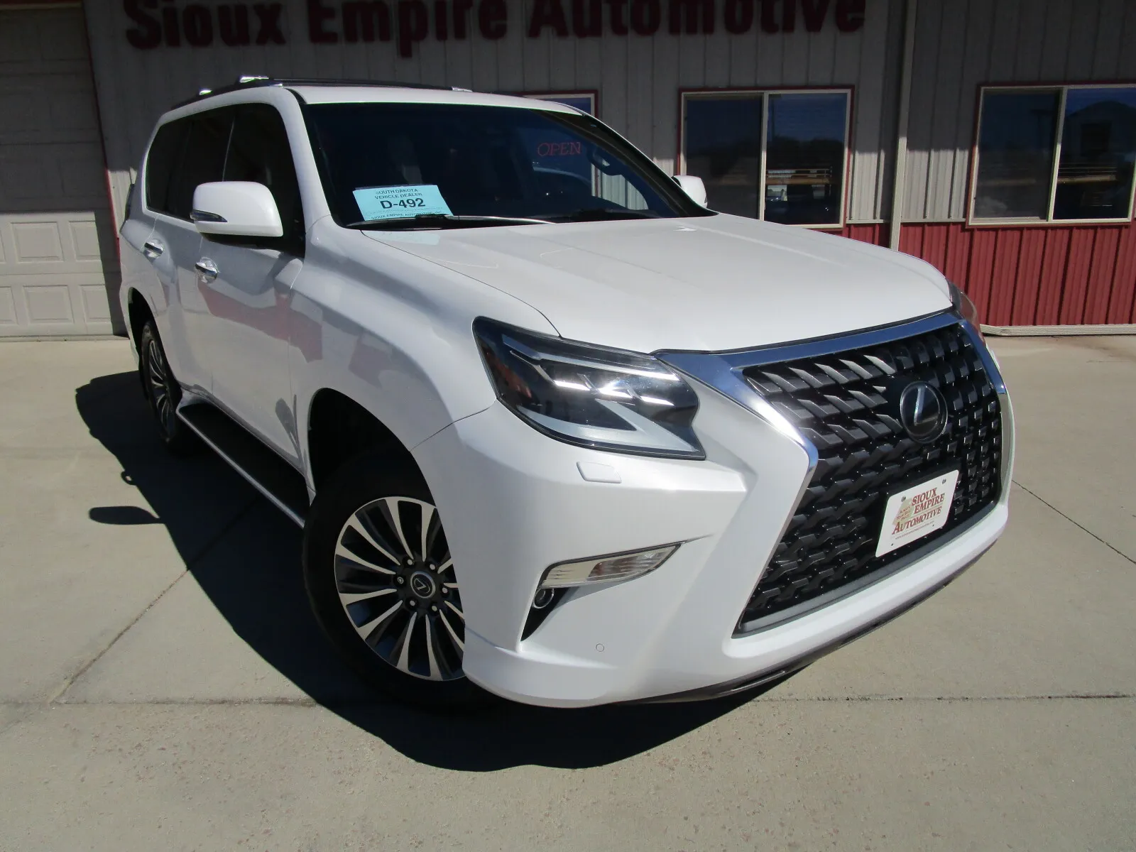 White 2021 LEXUS GX460 for sale in Tea, SD