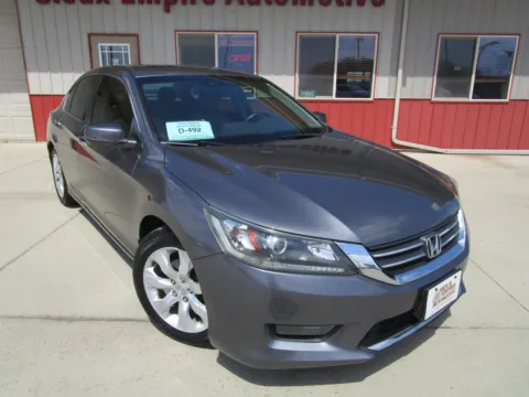 Gray 2014 HONDA ACCORD EX-L for sale in Tea, SD