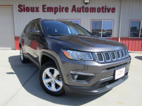 Gray 2018 JEEP COMPASS Latitude for sale in Tea, SD