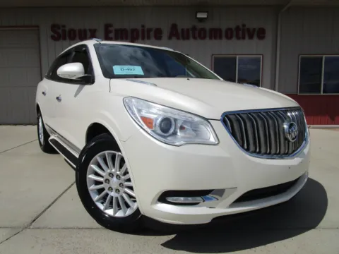 White 2015 BUICK Enclave Premium for sale in Tea, SD