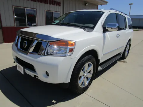 Another view of 2013 NISSAN Armada Platinum for sale in Tea, SD at Sioux Empire Automotive