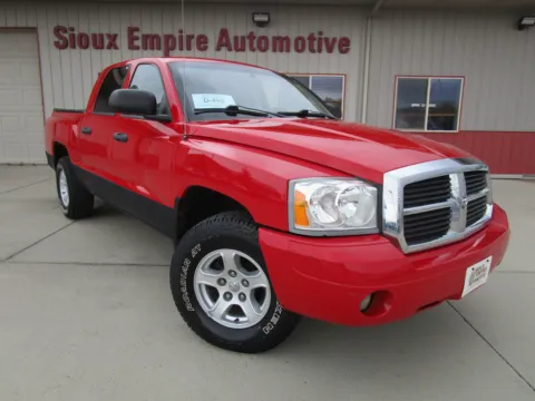 Red 2007 DODGE Dakota SLT for sale in Tea, SD