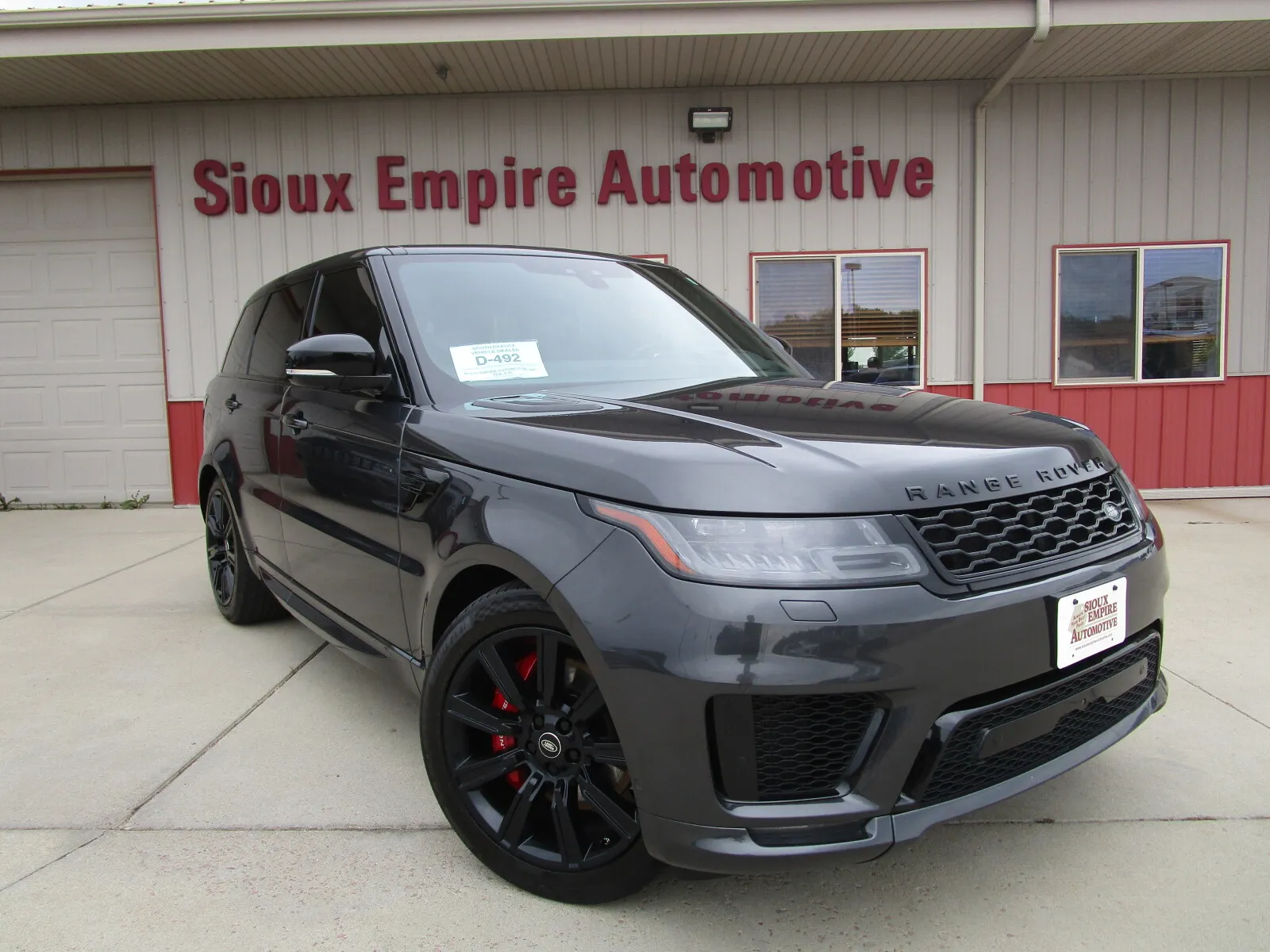 Gray 2018 LAND ROVER Range Rover Sport for sale in Tea, SD