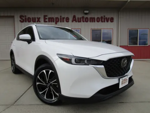 White 2023 MAZDA CX-5 S Premium for sale in Tea, SD