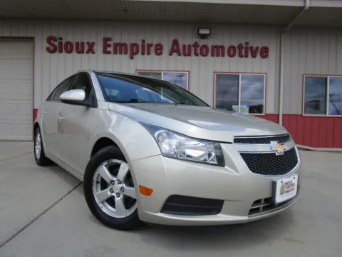 Gold 2013 CHEVROLET Cruze LT for sale in Tea, SD