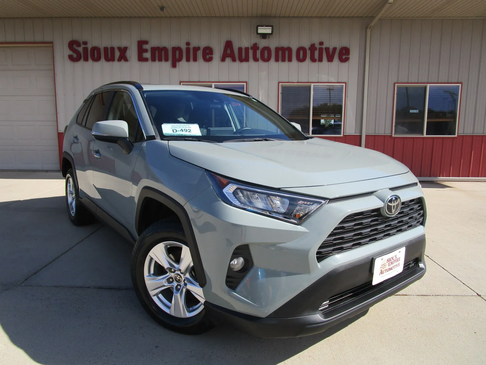 Gray 2021 Toyota RAV4 XLE for sale in Tea, SD