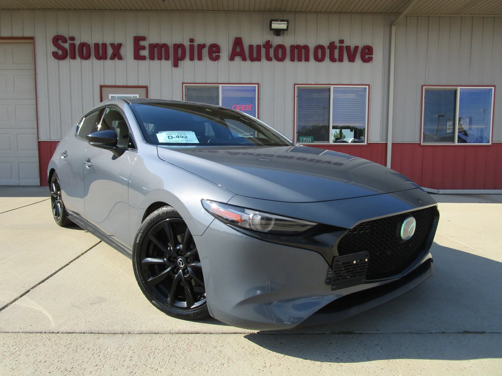Gray 2023 MAZDA Mazda3 Turbo for sale in Tea, SD