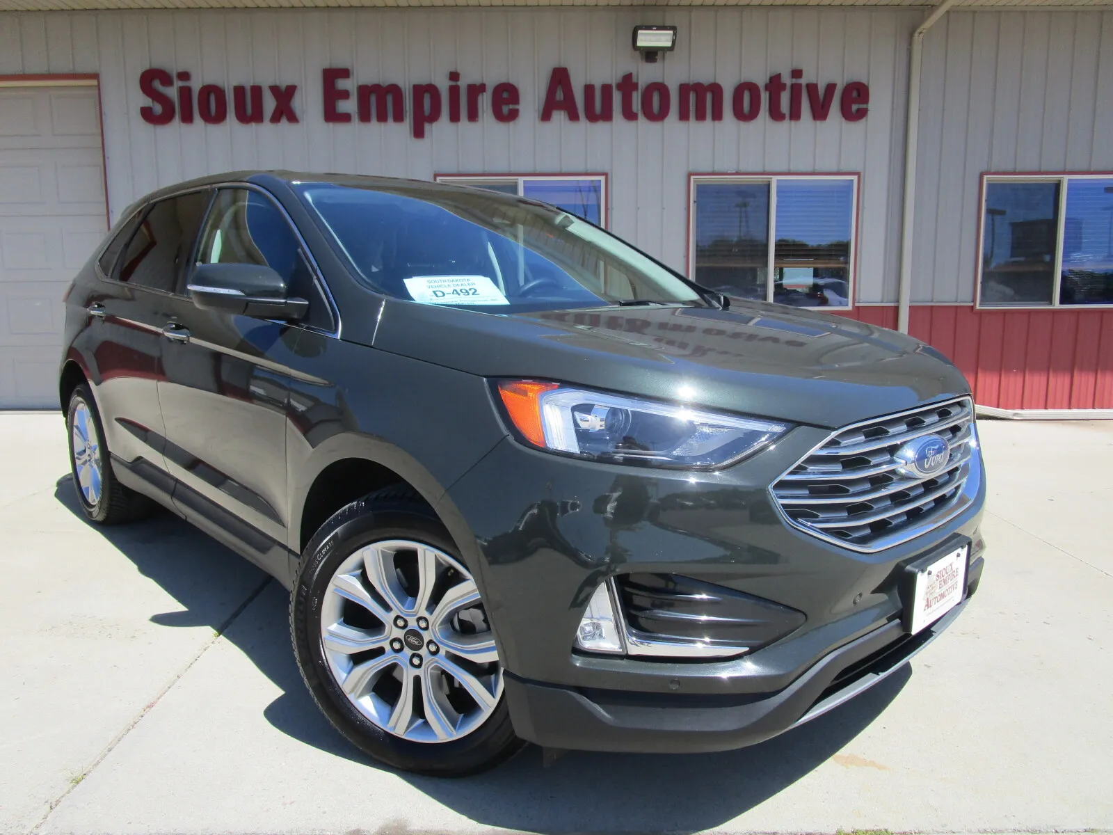 Green 2023 FORD Edge Titanium for sale in Tea, SD