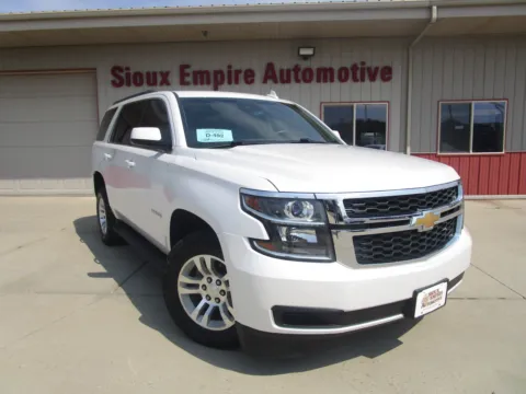 White 2016 CHEVROLET Tahoe LT for sale in Tea, SD