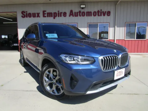 Blue 2023 BMW X3 30i for sale in Tea, SD