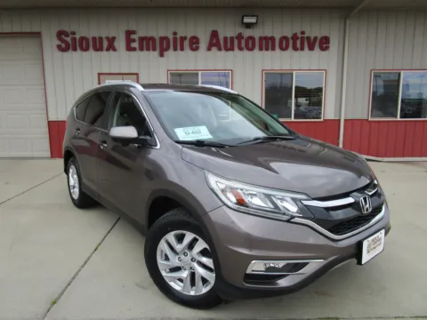 Gray 2016 HONDA CR-V EX-L for sale in Tea, SD