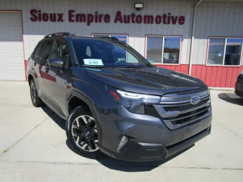 Gray 2025 SUBARU Forester Premium for sale in Tea, SD