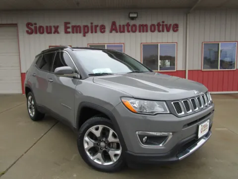 Gray 2019 JEEP COMPASS Limited for sale in Tea, SD