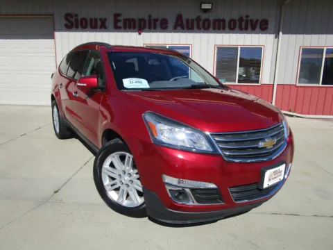 Red 2013 CHEVROLET Traverse LT for sale in Tea, SD