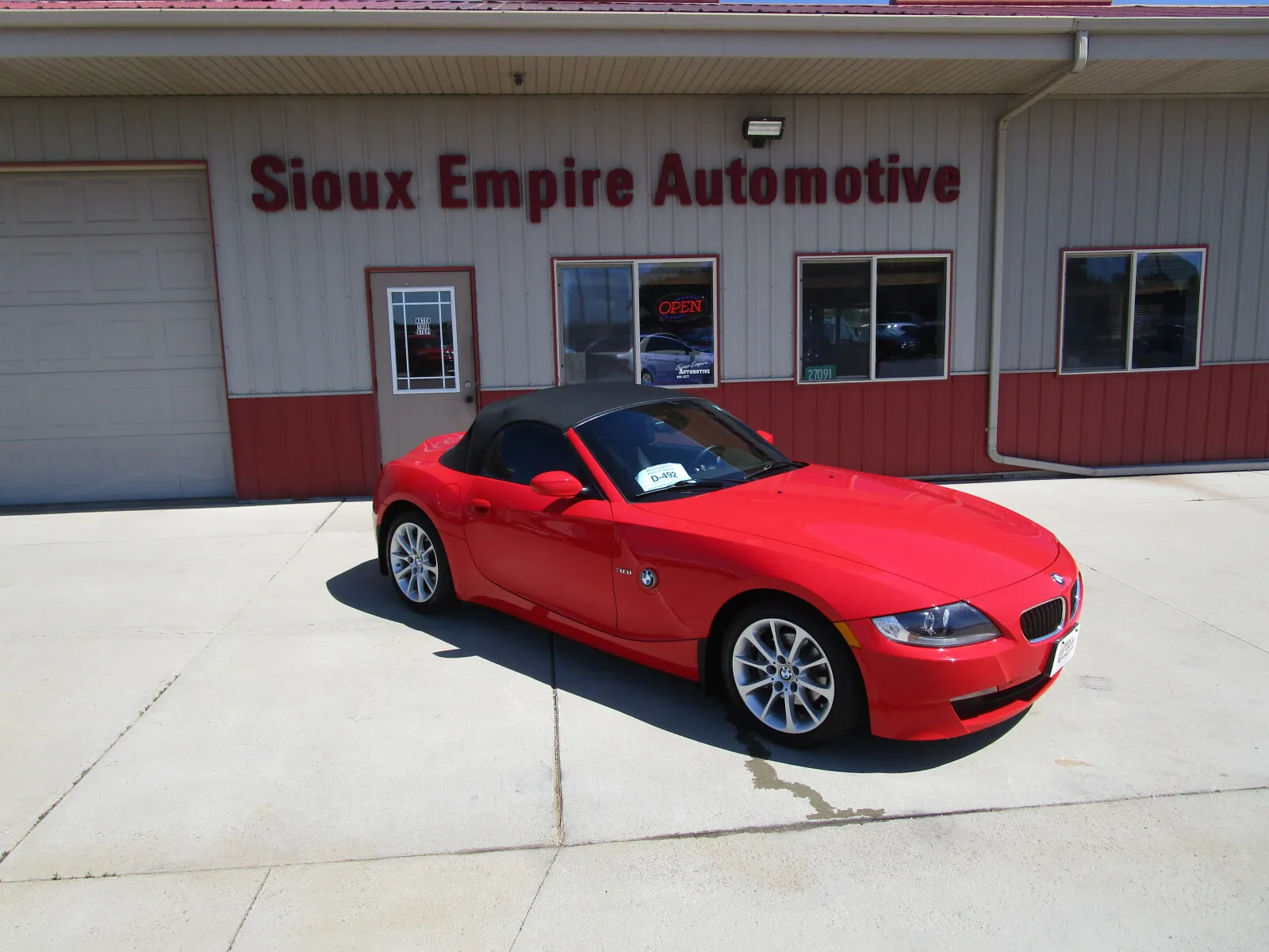 Red 2008 BMW Z4 3.0i for sale in Tea, SD