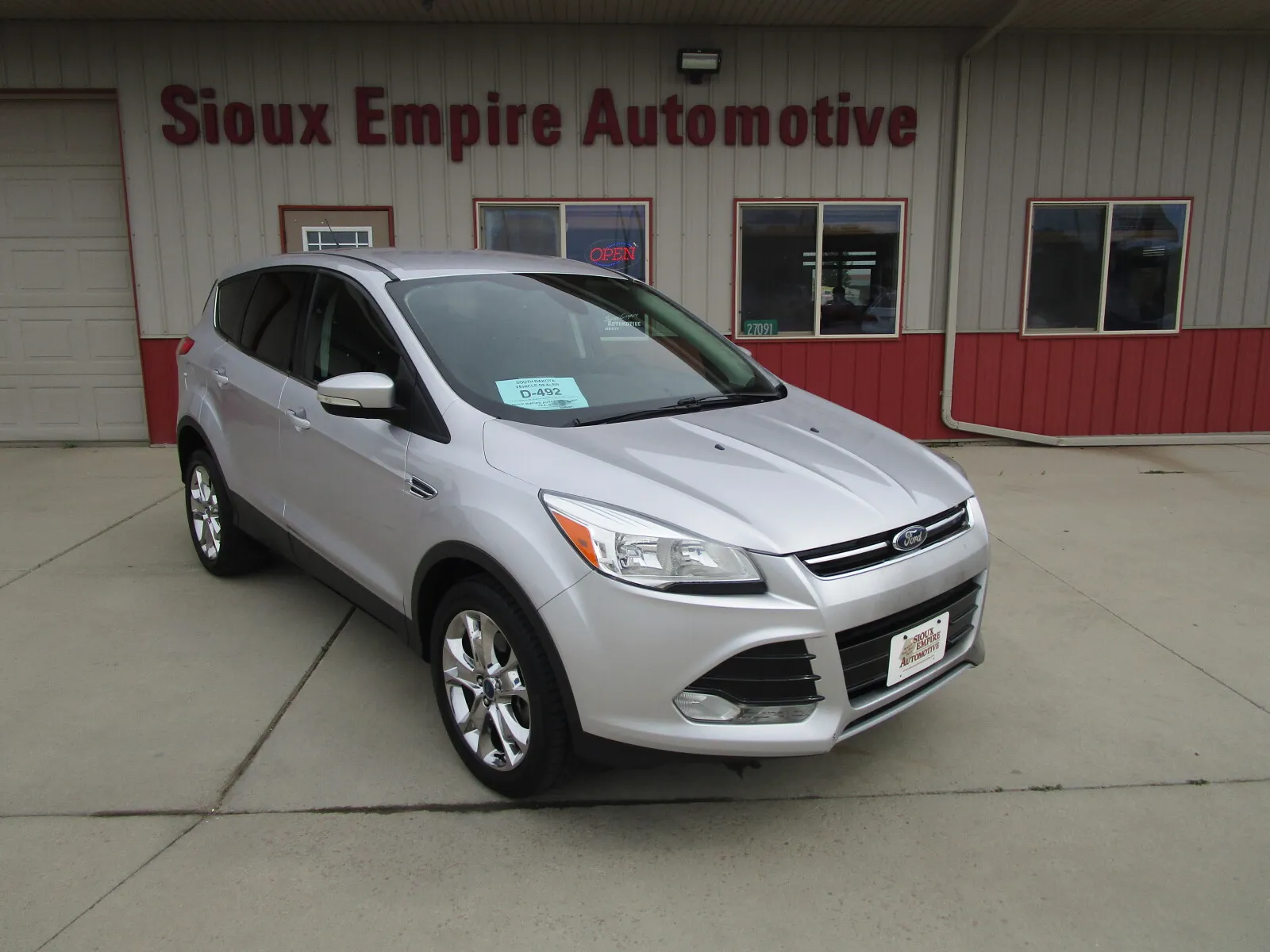 Silver 2013 FORD ESCAPE SEL for sale in Tea, SD