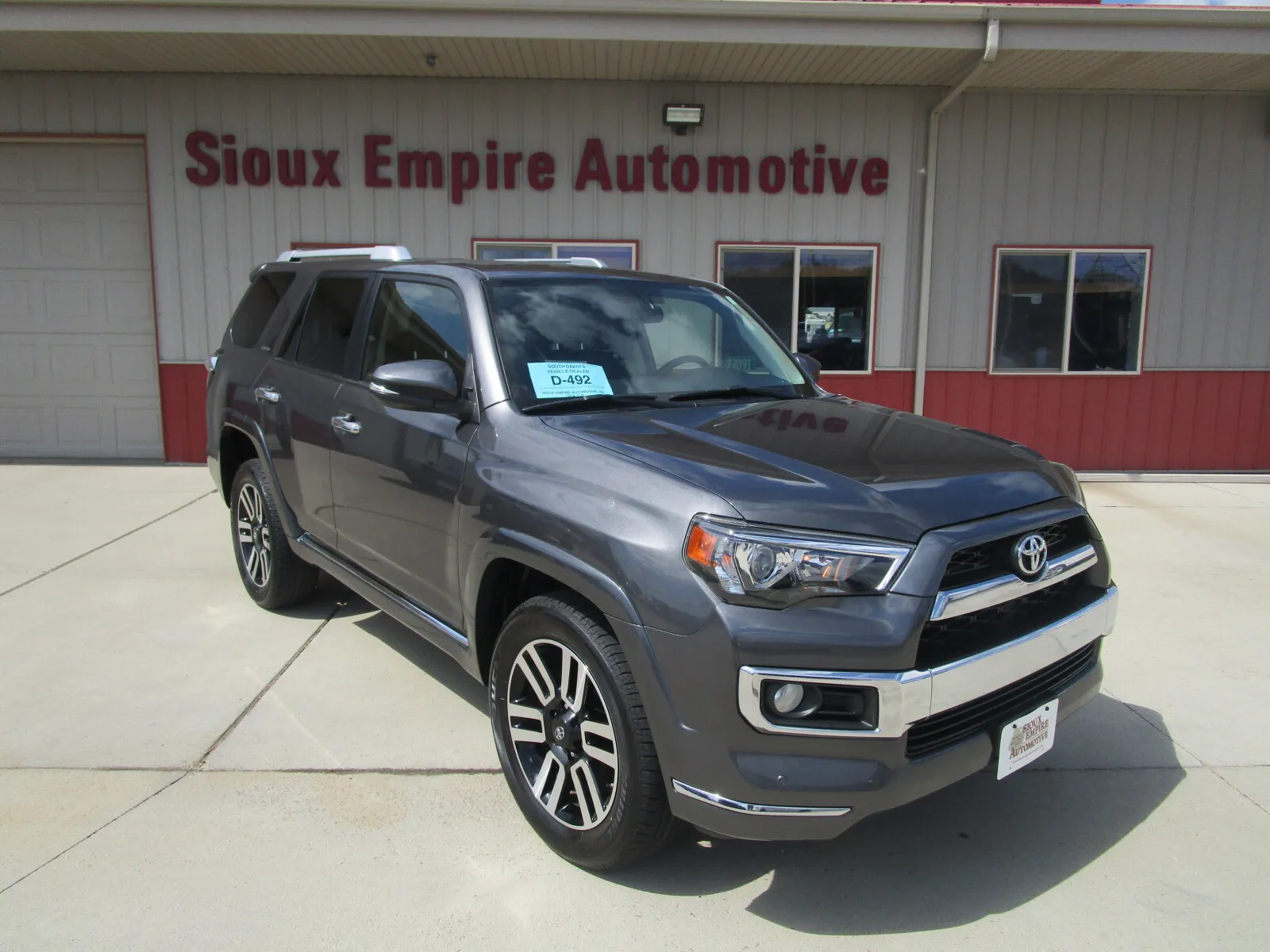 2016 TOYOTA 4RUNNER LIMITED for sale in Tea, SD