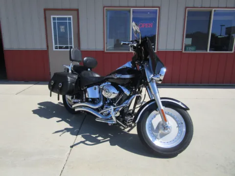 Black 2003 Harley-Davidson FAT BOY Fat Boy for sale in Tea, SD