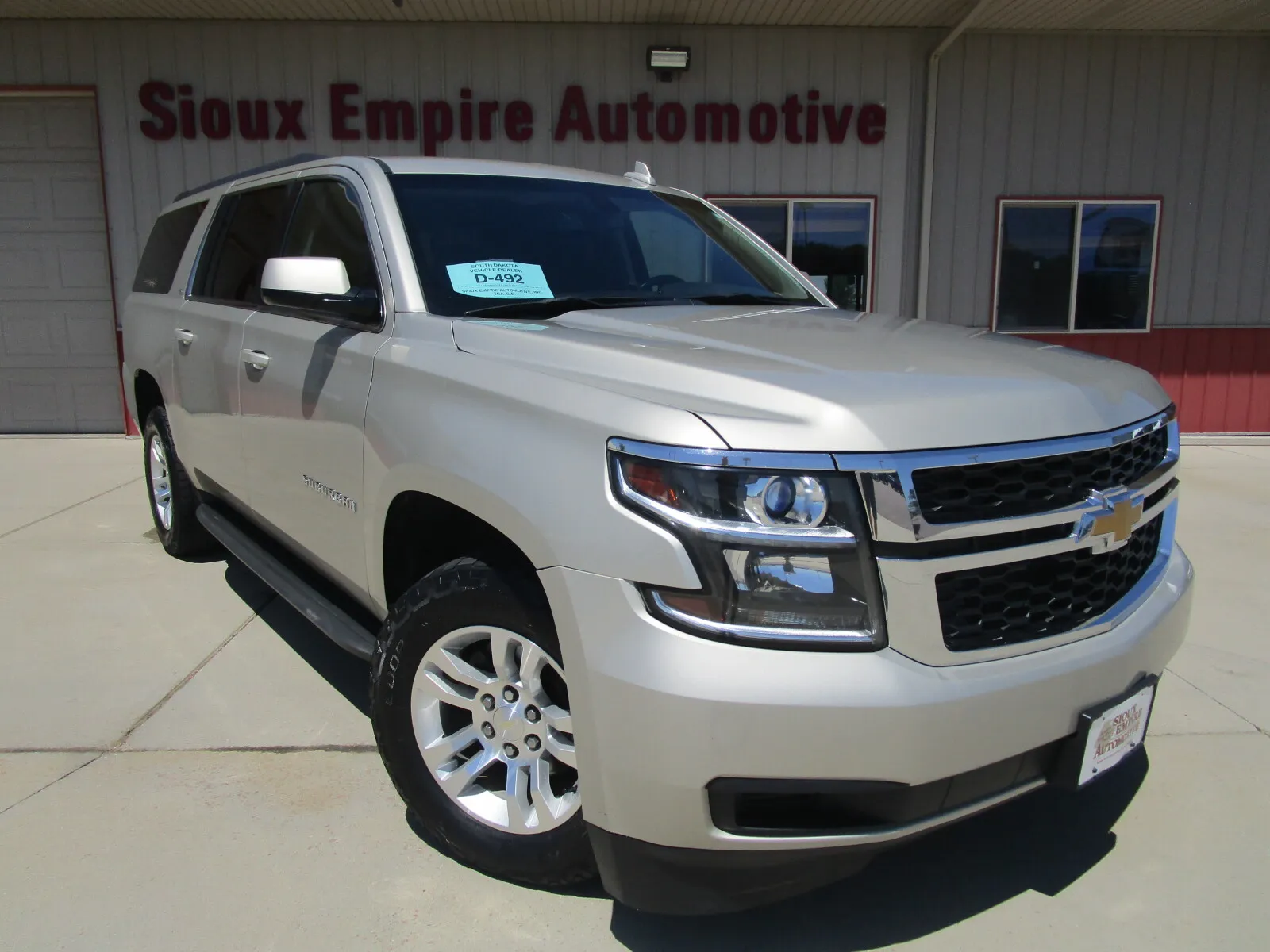 2015 CHEVROLET Suburban 1500 LS for sale in Tea, SD
