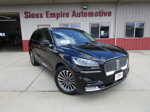 Black 2021 LINCOLN Aviator Reserve for sale in Tea, SD