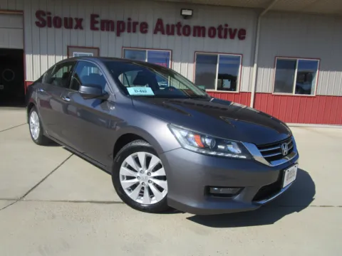 Gray 2015 HONDA ACCORD EX-L for sale in Tea, SD