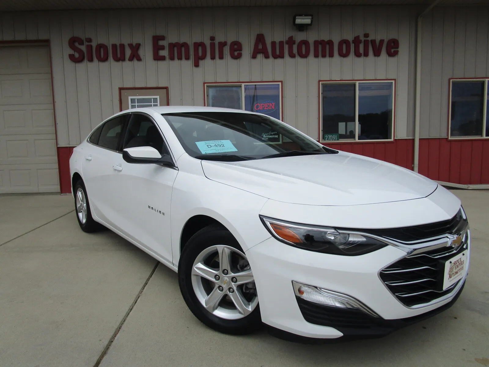 White 2023 CHEVROLET Malibu LS for sale in Tea, SD