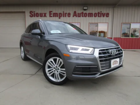 Gray 2018 AUDI Q5 Prestige for sale in Tea, SD