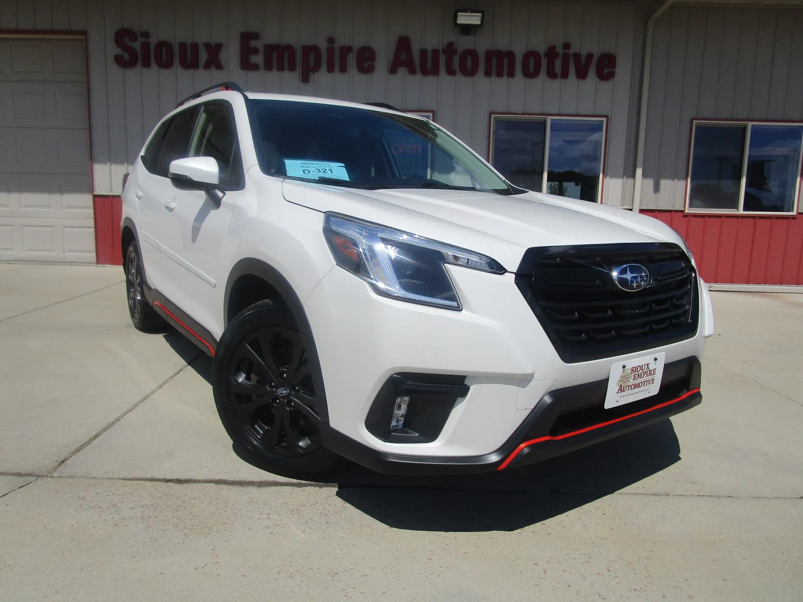 White 2022 SUBARU Forester Sport for sale in Tea, SD
