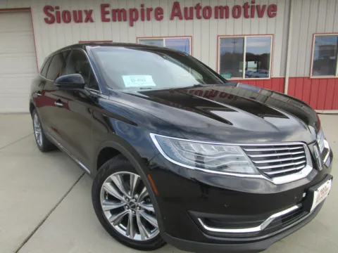 Black 2016 LINCOLN MKX Reserve for sale in Tea, SD