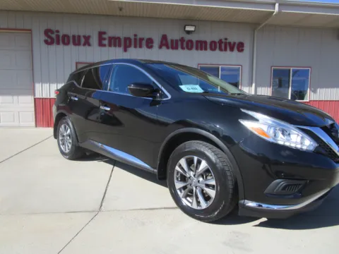 Black 2017 NISSAN Murano S for sale in Tea, SD