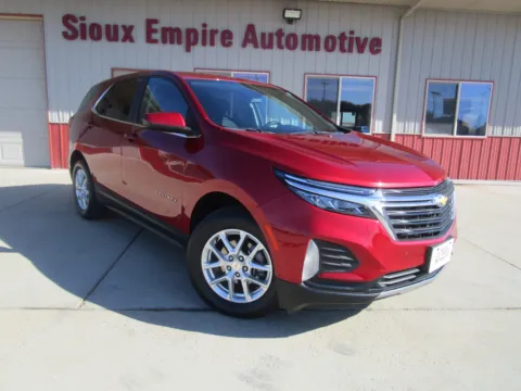 Red 2022 CHEVROLET Equinox LT for sale in Tea, SD