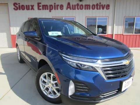 Blue 2022 CHEVROLET Equinox LT for sale in Tea, SD